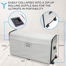 Load image into Gallery viewer, Ivation EZ-Bed Air Mattress, King Air Mattress with Built In Pump &amp; Deflate Defender - IVIAEZBKA360BG

