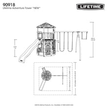 Load image into Gallery viewer, Lifetime Adventure Tower - 90918 - Backyard Provider
