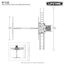 Load image into Gallery viewer, Lifetime Climb &amp; Slide Playset - 91142 - Backyard Provider
