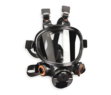 Load image into Gallery viewer, Grainger 3M 7800 - Reusable Respirator Industrial N95 Full Face Adjustable Head Strap Large Black - 2AD49
