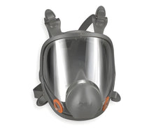 Load image into Gallery viewer, Grainger 3M 6000 - Reusable Respirator Industrial N95 Full Face 4 Point Adjustable Head Strap Medium Gray - 4JG18
