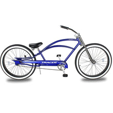 Load image into Gallery viewer, Tracer 29&quot; Master 1-Speed Chopper Stretch Beach Cruiser Fat Tire Bike - MB-MASTER-BK
