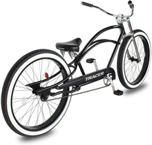 Load image into Gallery viewer, Tracer 29&quot; Master 1-Speed Chopper Stretch Beach Cruiser Fat Tire Bike - MB-MASTER-BK
