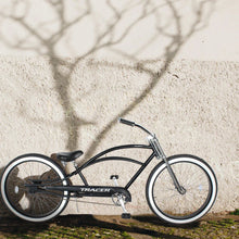 Load image into Gallery viewer, Tracer 29&quot; Master 1-Speed Chopper Stretch Beach Cruiser Fat Tire Bike - MB-MASTER-BK
