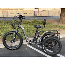 Load image into Gallery viewer, Emojo Caddy Pro 500W 48V Fat Tire Electric Tricycle - EBK12-02
