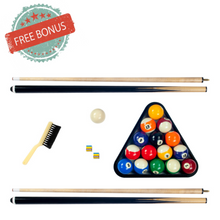 Load image into Gallery viewer, Hathaway Hustler 8ft Pool Table - BG2520PB
