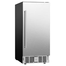 Load image into Gallery viewer, EUHOMY Beverage Refrigerator 15 Inch Under Counter 127 Can Wine Cooler - RU-03
