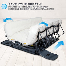 Load image into Gallery viewer, Ivation EZ-Bed Air Mattress, King Air Mattress with Built In Pump &amp; Deflate Defender - IVIAEZBKA360BG
