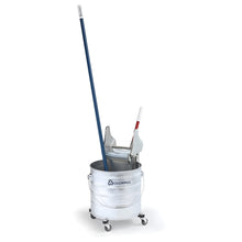 Load image into Gallery viewer, Geerpres Floor-Prince Zinc Plated Down Press Mop Wringer (16 - 24 oz mops) - GEE-1010
