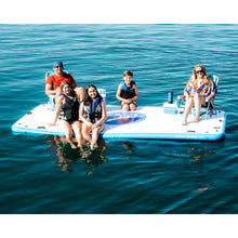 Load image into Gallery viewer, Island Hopper Island Buddy 12 foot Inflatable Water Platform &amp; Dock - IH-BUDDY-12
