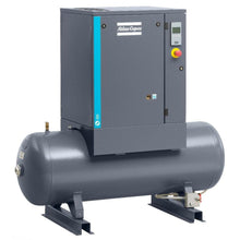 Load image into Gallery viewer, Atlas Copco 10HP, 34.1 CFM, 53 Gallon G7 Rotary Screw Air Compressor 208-230/460V -8152103844
